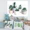 Designart - Cactus and Succulent House Plants VI - Farmhouse Canvas Wall Art Print